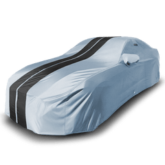 Porsche Taycan 2020-2025 Gray Black Pro Series Car Cover