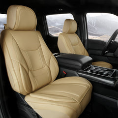 GMC Sierra EV 2024-2026 Beige Seat Covers