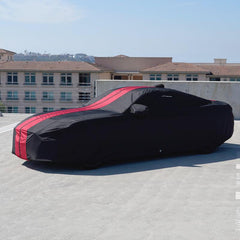 Dodge Stealth 1991-1996 Black Red Pro Series Car Cover
