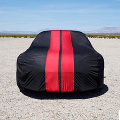 AMC Renault Alliance 1983-1987 Black Red Pro Series Car Cover