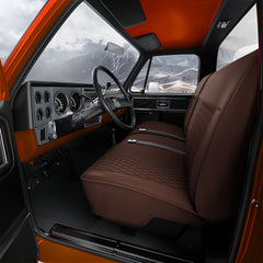 Pontiac Grand Safari 1971-1978 Dark Brown Seat Covers