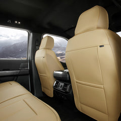 GMC Sierra EV 2024-2026 Beige Seat Covers