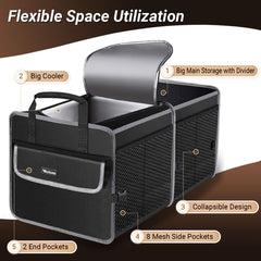 Ruxom Car Trunk Organizer with Cooler Bag