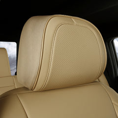 GMC Sierra EV 2024-2026 Beige Seat Covers