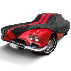 Chevrolet Corvette Black Red Pro Series Car Cover