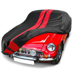 MG MGA,MGB,MGC 1955-1981 Black Red Pro Series Car Cover