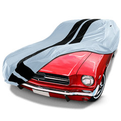 Ford Mustang Gray Black Pro Series Car Cover