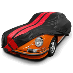 Porsche 911 Black Red Pro Series Car Cover