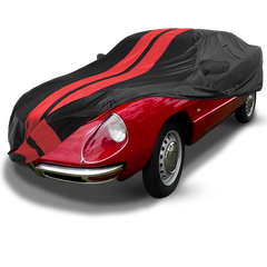 Alfa Romeo Duetto 1600 Spider 1966-1968 Black Red Pro Series Car Cover