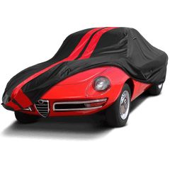 Alfa Romeo Spider Black Red Pro Series Car Cover