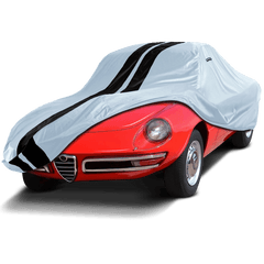Alfa Romeo Spider Gray Black Pro Series Car Cover