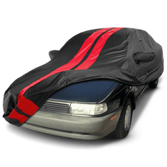 Nissan Sentra Black Red Pro Series Car Cover