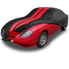 Fiat Barchetta 1995-2002 Black Red Pro Series Car Cover