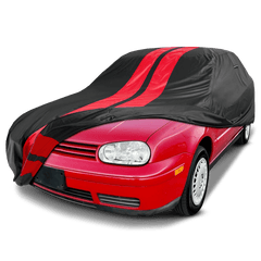 Volkswagen Cabrio 1995-2002 Black Red Pro Series Car Cover