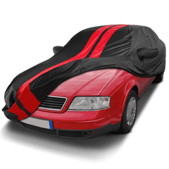Audi A6 Black Red Pro Series Car Cover