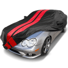 Mercedes-Benz CLK-Class 1997-2009 Black Red Pro Series Car Cover