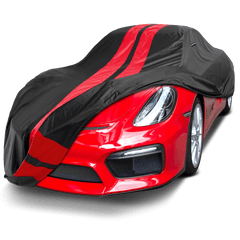 Porsche Boxster Black Red Pro Series Car Cover