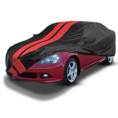 Acura RSX 2002-2006 Black Red Pro Series Car Cover
