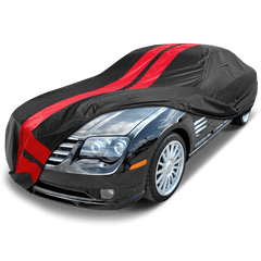 Chrysler Crossfire 2004-2008 Black Red Pro Series Car Cover