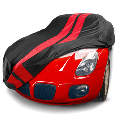Pontiac Solstice 2006-2009 Black Red Pro Series Car Cover