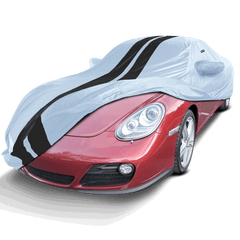 Porsche Cayman 2006-2016 Gray Black Pro Series Car Cover