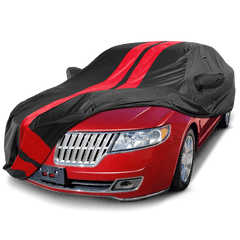 Lincoln MKZ,MKS 2006-2020 Black Red Pro Series Car Cover