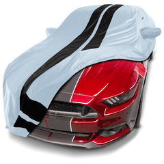 Ford Mustang Shelby Gray Black Pro Series Car Cover