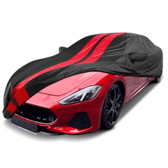 Maserati GranTurismo 2008-2025 Black Red Pro Series Car Cover