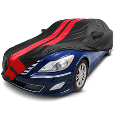 Hyundai Genesis Black Red Pro Series Car Cover
