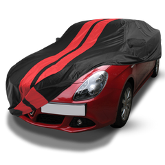 Alfa Romeo Giulietta Black Red Pro Series Car Cover