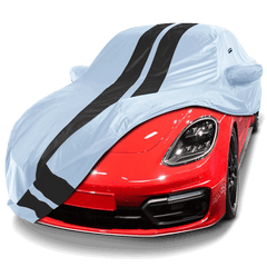 Porsche Panamera 2010-2025 Gray Black Pro Series Car Cover