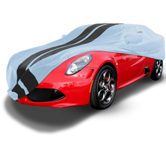 Alfa Romeo 4C 2015-2021 Gray Black Pro Series Car Cover