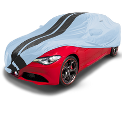 Alfa Romeo Giulia Gray Black Pro Series Car Cover