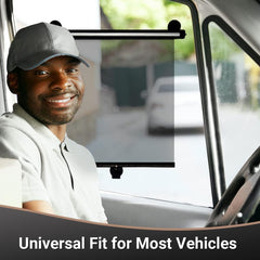 Car Window Shade for Side 2 Pack Retractable Sun Visor