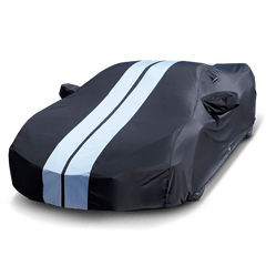 Chevrolet Corvette Black Gray TitanGuard Car Cover
