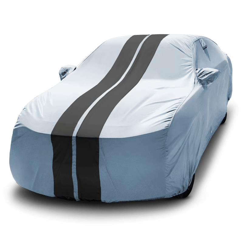 Audi A4 Gray Black TitanGuard Car Cover