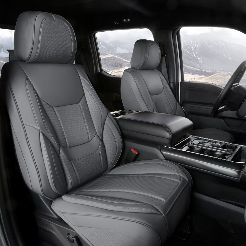 GMC Sierra EV 2024-2026 Dark Gray Seat Covers