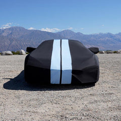 Chevrolet Corvette Black Gray TitanGuard Car Cover