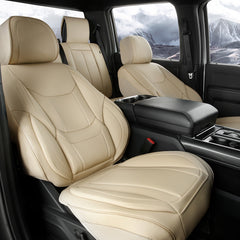 Beige Seat Cover