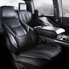GMC Sierra EV 2024-2026 Black Seat Covers