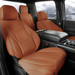 Datsun Fairlady 1600 1965-1970 Seat Covers - Custom-Fit, Comfort Leather, Easy Install - Brown