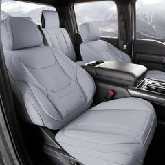 GMC Sierra EV 2024-2026 Gray Seat Covers