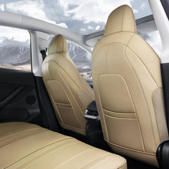 Tesla 2024-2025 Beige Seat Covers