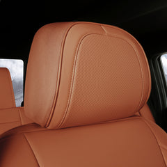 Mercedes-Benz 500SEL 1979-1991 Seat Covers - Custom-Fit, Comfort Leather, Easy Install - Brown