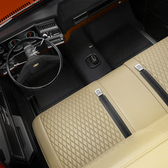 Plymouth P2 1936 Seat Covers - Custom-Fit, Comfort Leather, Easy Install - Beige