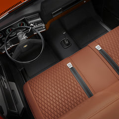 Land Rover Series I 1948-1958 Seat Covers - Custom-Fit, Comfort Leather, Easy Install - Brown