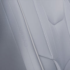 Genesis GV80 2020-2025 Seat Covers - Custom-Fit, Comfort Leather, Easy Install - Gray