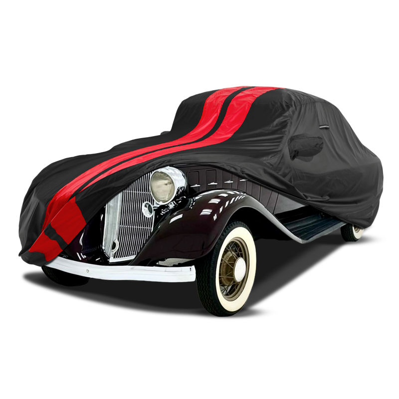 Chrysler Imperial Black Red Pro Series Car Cover