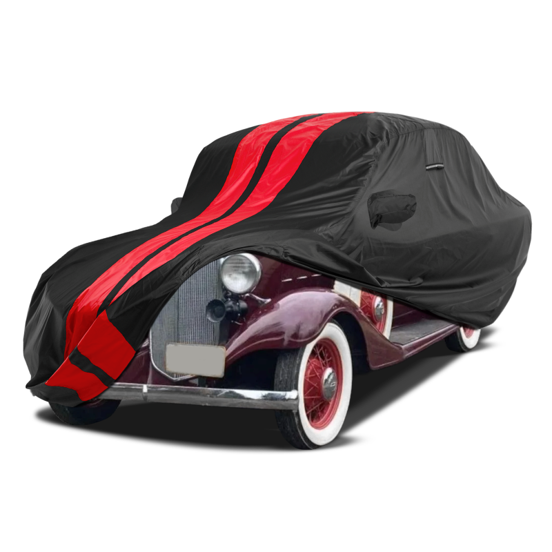 Chevrolet Master 1933-1942 Black Red Pro Series Car Cover