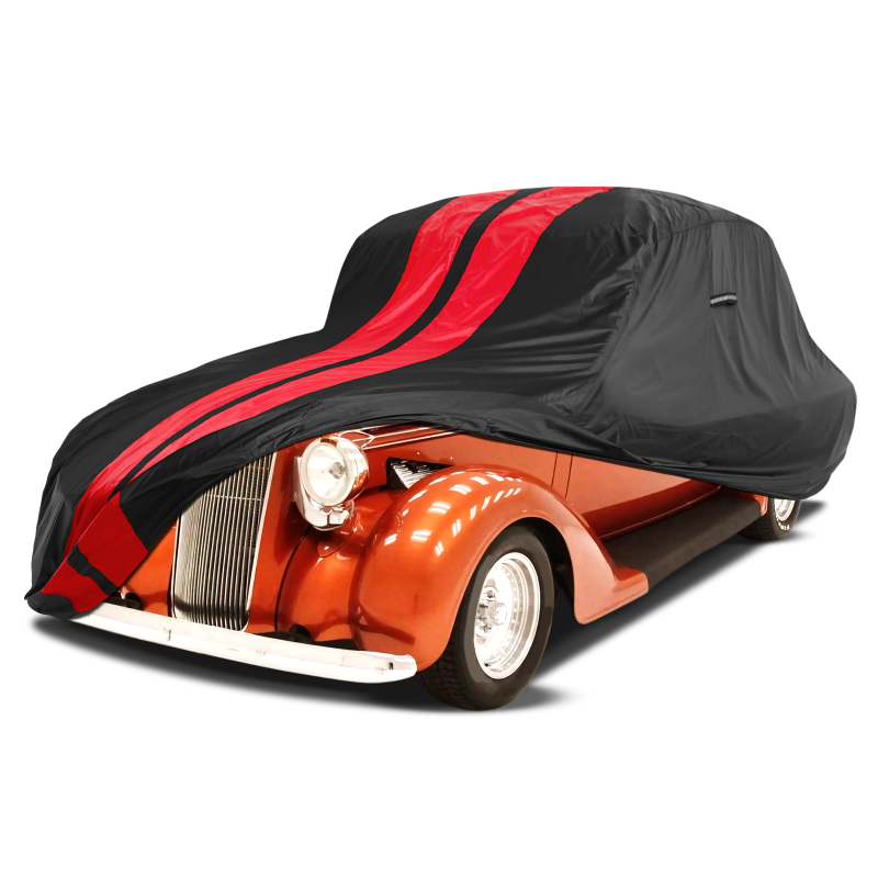Plymouth P2,P7,P8 1936-1941 Black Red Pro Series Car Cover